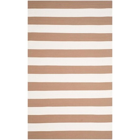 Safavieh Montauk Hand Woven Rectangle Rug- Sand - Ivory- 9 x 12 ft. MTK712M-9